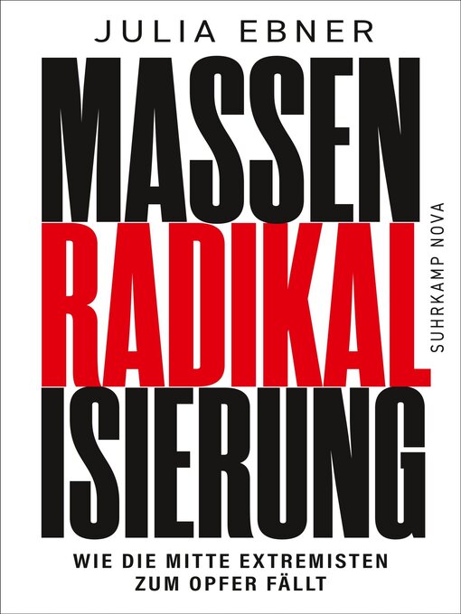 Title details for Massenradikalisierung by Julia Ebner - Wait list